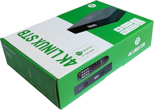 Meentek 4k Linux STB (°) Neueste Pi Plus Linux Box mit Dual Band 5G WiFi Gigabit LAN Box 1GB Ram, 8GB Speicher besser als mag 540w3 und mag 544w3
