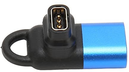 Asixxsix Smartwatch-Ladekabel-Konverter, Langlebiger USB-Typ-C-Adapter für Coros Pace2 Apex Vertix, Schwarz, Tragbarer Ladekonverter für Reisende und Geschäftsanwender