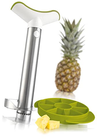 Tomorrow's Kitchen 4872360 Découpe-ananas acier brossé