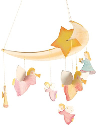 OSTHEIMER 5520073 Mobile mit Engeln fürs Kinderzimmer Breite 29cm x Höhe 19cm