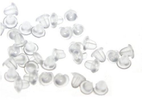 Lot de 100 Poussoir Poussette Embout Clous d'Oreilles apprêt 4mm