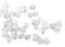 Lot de 100 Poussoir Poussette Embout Clous d'Oreilles apprêt 4mm