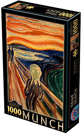 D-TOYS Puzzle 1000 pcs Edvard Munch The Scream