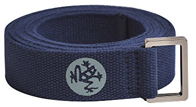 Manduka Unisex-Erwachsene Aufgeklappt 6,8-2,4 m, Mitternacht Yoga-Gurt, Midnight, 8 Feet