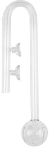 Tenlacum Transparente Aquarium-Fischeinfluss-Ablauf-Einlass Lilien-Filter Wasserleitung Hinzufügen von Sauerstoff Fisch Aquarien