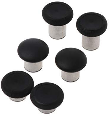 Ocobudbxw 6pcs Swap Thumbsticks Caps Grips Analog Stick Grips pour Xbox One Elite Controller Joysticks