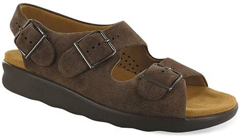 SAS Relaxed Comfort Sandal Teddy 7.5 WW - Double Wide (D), Teddy, 7.5 X-Wide