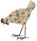 F&G Supplies Cream Hen Chicken Sculpture Garden Ornament - in pretty painted metal ideal for the home or garden!