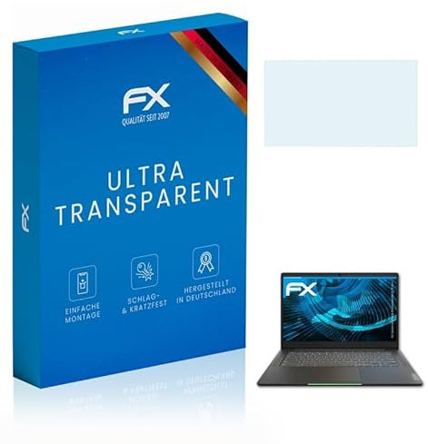 atFoliX Screen Protection Film compatible with Lenovo IdeaPad 5i Chromebook Gen 6 14 inch Screen Protector, ultra-clear FX Protective Film (2X)