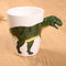 LOZACHE 3D Dinosaurier Kaffeetasse, 420ml Lustige 3D-Tier-Keramik-Kaffeetasse, Geschenk für Geburtstag, Weihnachten, Erntedankfest, Vatertag, Muttertag (Dinosaurier 01)