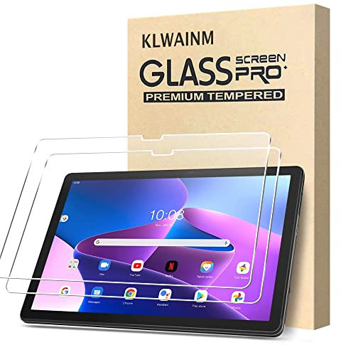 KLWAINM [2 Pezzi] Pellicola Protettiva Compatibile con Lenovo Tab M10 3rd Gen 10.1 Pollici 2022(TB-328F/ TB-328X) Tablet Vetro Temperato, Durezza 9H Anti-Graffio Trasparente HD Senza Bolle