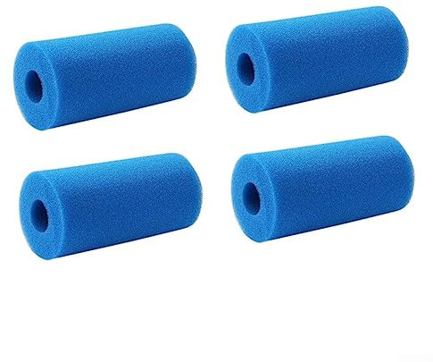 ZYNCUE Lot de 4 filtres en mousse bleue pour piscine Intex Type B
