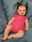 Enjoy with Love Neue 60CM Maddie Reborn Kleinkind Beliebte Nette Mädchen Puppe mit Hand-Wurzel Haar Weiche Kuschelkörper Hochwertige Puppe (Brown Eyes)