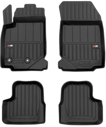 Proline 3D Automatten kompatibel mit Jeep Avenger ab 2023 | Passgenaue Gummimatten | Hinweise: Nicht kompatibel mit Hybrid und Elektrische Versionen | Autotyp: Crossover | Premium Fußmatten Set