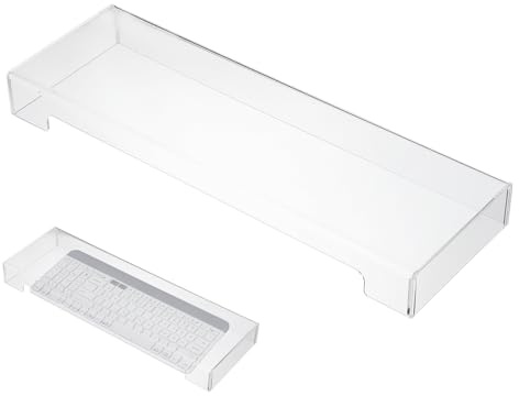 jojofuny Klare Acryl-tastaturabdeckung Transparenter Tastaturschutz Tastaturzubehör Vielseitige Tastaturhülle Tastaturschutzhülle Für Mechanische Tastaturen