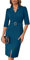 GRACE KARIN Summer Dresses for Women UK Elegant 3/4 Sleeves Wedding Guest Dresses for Women Peacock Blue S