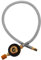 BRIGHTFUFU Raccordo Gas con Tubo per Campeggio Adattatore Sgancio Rapido per Bombole Gas per Uso Esterno e BBQ