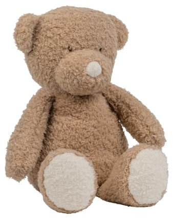 Nattou Nachtlicht Bär, Kuscheltier, Plüsch/Polyester, 19 cm, Sleepy, Braun
