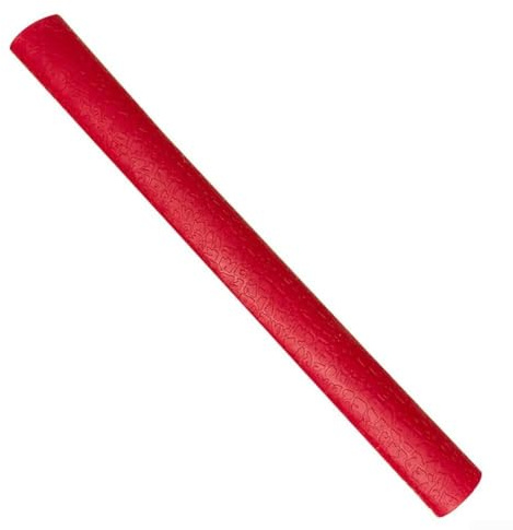 Manchon antidérapant en silicone pour queue de billard, pour un meilleur contrôle et un confort dans le billard (rouge)