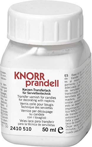 KnorrPrandell 2410510 Kerzen Transferlack, 50 ml