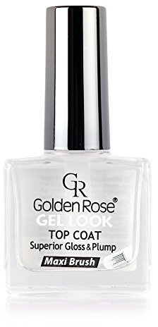 Golden Rose Top Coat Gel Look