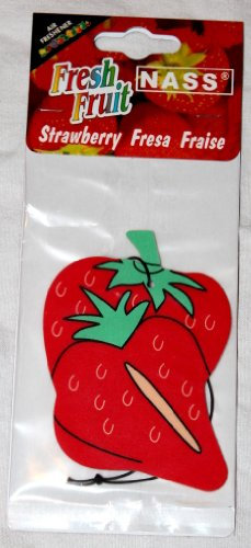 Duftanhänger Auto Lufterfrischer Duftbaum Air Freshener Duftrichtung: Erdbeere