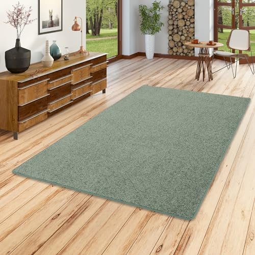 Snapstyle Hochflor Langflor Teppich Cottage Mintgrün in 24 Größen