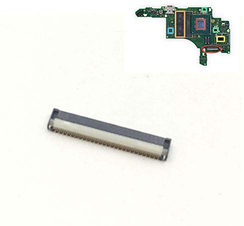 Für Nintendo Switch NS Konsole Ersatz Motherboard auf LCD Display Port Buchse Interface Flex Kabel Clip Flachbandstecker