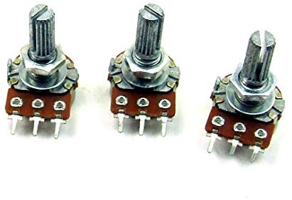 POPESQ® 3 Stk. x Potentiometer 100K Linear PCB #A3181