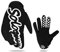 SOLO QUEEN Handschuhe für SIM Racing | Karting | ATV | alle Lenkrad Games | Kunstleder (Schwarz,XL)