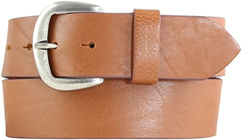 BELTINGER Jeansgürtel aus Vollrindleder 4,5 cm | Breiter Ledergürtel für Damen Herren 45mm | Leder-Gürtel aus echtem Leder