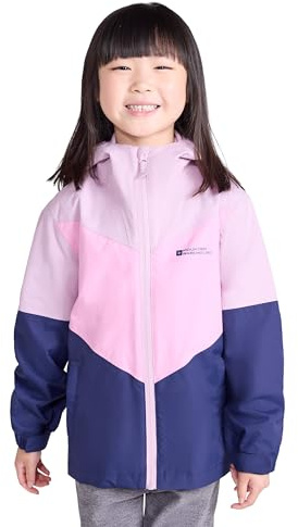 Mountain Warehouse Lightning 3 in 1 Kids Rain Jacket Dark Blue 2-3y