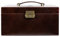 Time Resistance Leder Schmuckkästchen - Braun Schmuckaufbewahrung - Schmuck Verstauen - Schmuckkasten mit Spiegel - Schmuck Organizer mit Vielen Fächern - Jewelry Box