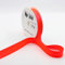 Leduc 20 Meter Neon-Neon-Schrägband – 5 Farben – für Doppelnähte, 8 + 20 + 8 mm, Fluo, 100 % Acetat, italienische Qualität, 7116 Neon Orange