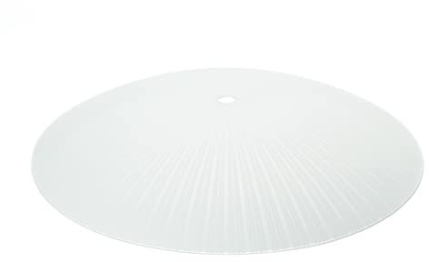 Ersatzglas für Deckenleuchte 40cm mit Streifenmuster
