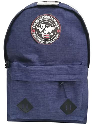 Geographical Norway Rucksack für Damen und Herren – leichter und strapazierfähiger Rucksack für Reisen, Wandern, Arbeit, Freizeit, Schule und Rucksack, langlebig und bequem, marine, One size