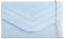 fi9 Women's Stylish Suede Envelop Style Bridal Wedding Evening Clutch Party Purse Hand Bag (Soft Blue/Serenity)