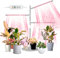 mumisuto Lámpara de Planta,Lámpara de Cultivo de 72 LED Espectro Completo con Temporizador Automático 3/9 /12h,Luz de Crecimiento de 3 Cabezales para Plantas de Interior Plántulas,10 Brillo,3 Modos