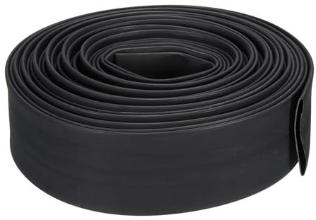 QUARKZMAN 36mm Dia 33 Piedi Guaina Termorestringente Nera, 4:1 Tubo Termorestringente per Cavi Elettrici Doppia Parete Adesivo Foderato Marino Impermeabile Industriali Avvolgicavo