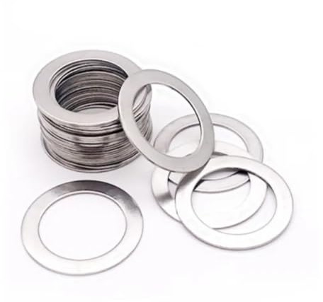 Rondelle plate en acier inoxydable, joint de haute précision, cale Ultra fine M20 M22 M25 M28 M30 épaisseur 0.1mm 0.2mm 0.3mm 0.5mm 1mm 10 pièces (Color : Thickness 1mm, Size : 30x40)