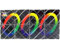Xrten 8 Panels 3 Ringe Faltpuzzle Würfel Magic Cube Twisty Spielzeug, Schwarz Magie Falten Puzzle, Zauberwürfel für Kinder Jugendliche Erwachsene