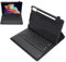 Plyisty Case with Keyboard for Tab P12 12.7 Inch 2023/Pad Pro 12.7 inch 2023, Rechargeable Detachable Wireless Keyboard Case with Pen Holder (Black)