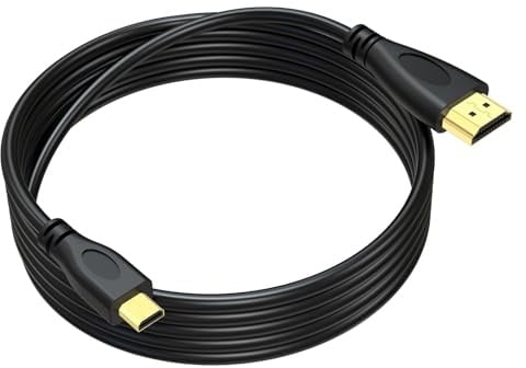 8K Micro HDMI auf HDMI Kabel Kompatibel mit GoPro Hero 7/6/5/4/3, Raspberry Pi 5/4, Retroid Pocket 3+/3, Yoga 3 Pro/2 Pro, B500 Kamera, Video Capture Card, 1.5M
