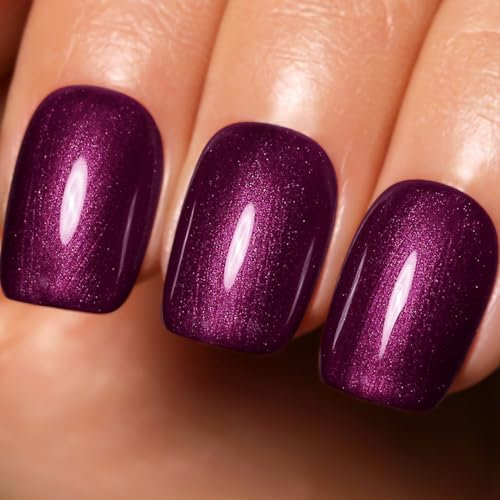FireDeep Lila Gel Nagellack 16ML Perle Lila Gel Lack Winter UV/LED Soak Off Gel Lack