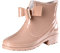 Scarpe da pioggia da donna, comode, leggere, alla caviglia, stivali da pioggia smerigliati, stivali da pioggia trasparenti, A, 39 EU