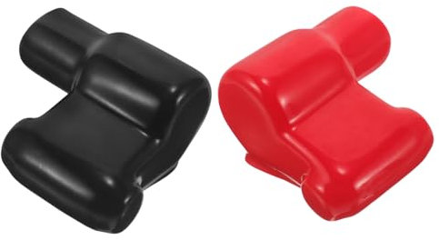 Gatuida Battery Jacket Car Battery Clamp Cover Insulated Terminal Sleeves Terminal Protectors Easy Install Kit