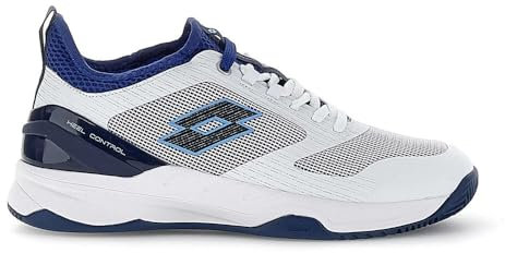 Lotto Herren Mirage 200 Clay Tennisschuhe Sandplatzschuh weiß-blau EU 44 NEU