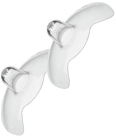 Vital Baby Nipple Shields, 2 Pack | Soft Silicone Breastfeeding Support