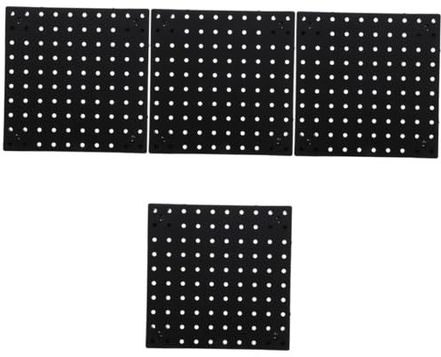 JECOMPRIS Pegboard Display Panel Wall Organizer for Garage Kitchen and Home Office Peg Board Kit Wall Mount Pegboard Organizer