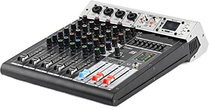 Consolle DJ, Serie 48V Effetto Ripeti Funzione USB BT DJ Console 99DSP Mixer 6 Canali